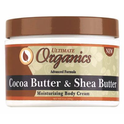 Ultimate Organic Cocoa & Shea Butter Body Cream 8oz-Fd