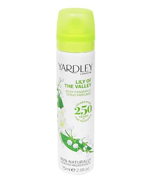 Lily Of The Valley Deodorising Body Fragrance Spray