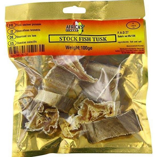 MASAfrica’s Finest Stockfish Tusk 100g-Fd