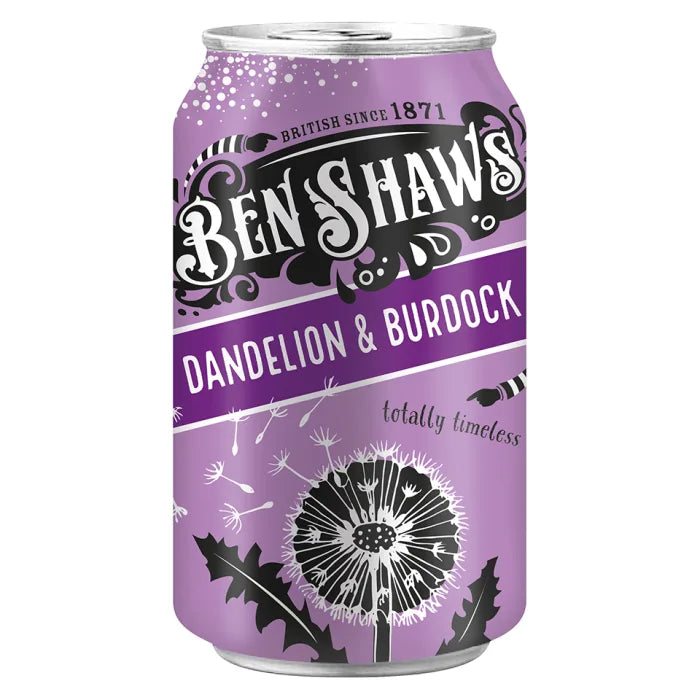 MASBen Shaws Dandelion and Burdock 24 x 330ml-Food