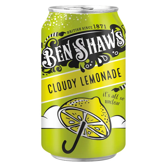 MASBen Shaws Cloudy Lemonade 24 x 330ml-Food