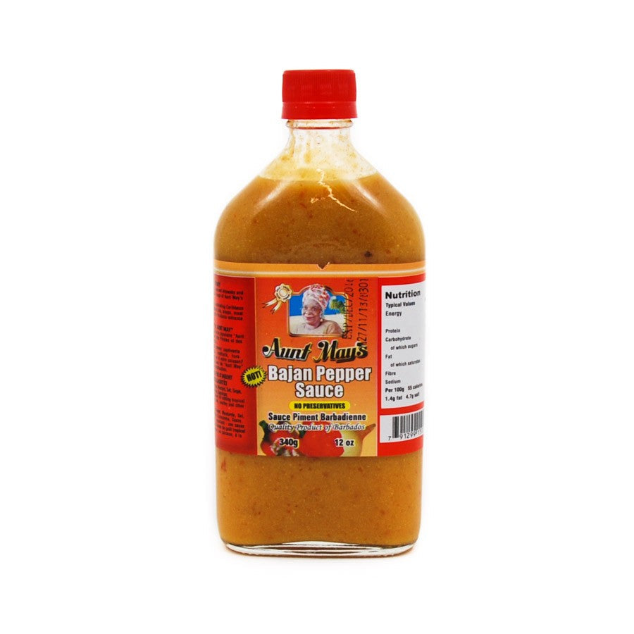 MASAunt May’s Bajan Pepper Sauce Barbados 340g-Fd