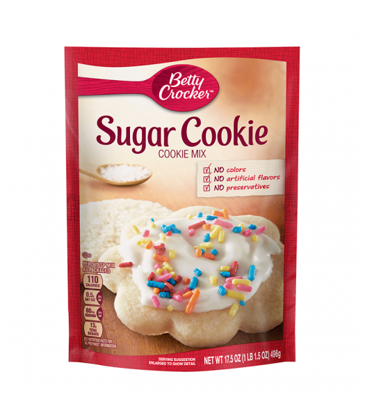 MASBetty Crocker USA Sugar Cookie Mix 496g Box of 12-Fd