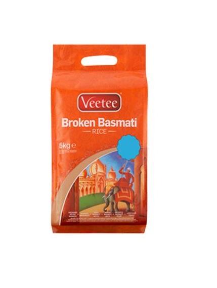 Veetee Broken Basmati Rice 5kg Box of 1-Fd
