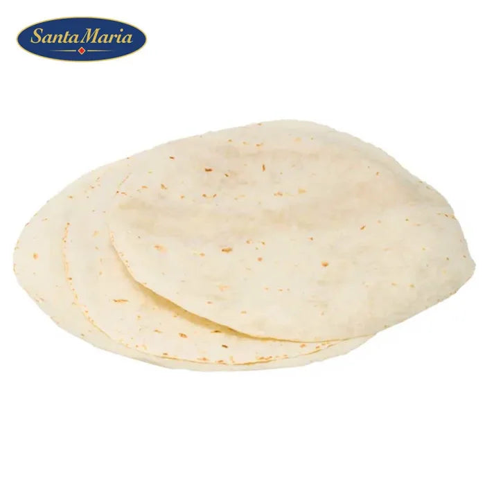 Santa Maria 12" Flour Tortilla Wraps 10pc x 10-Food