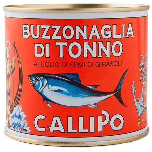 MASCallipo Tuna in Sunflower Oil 620g Box of 12-Fd Canned Fish Asetena Pa