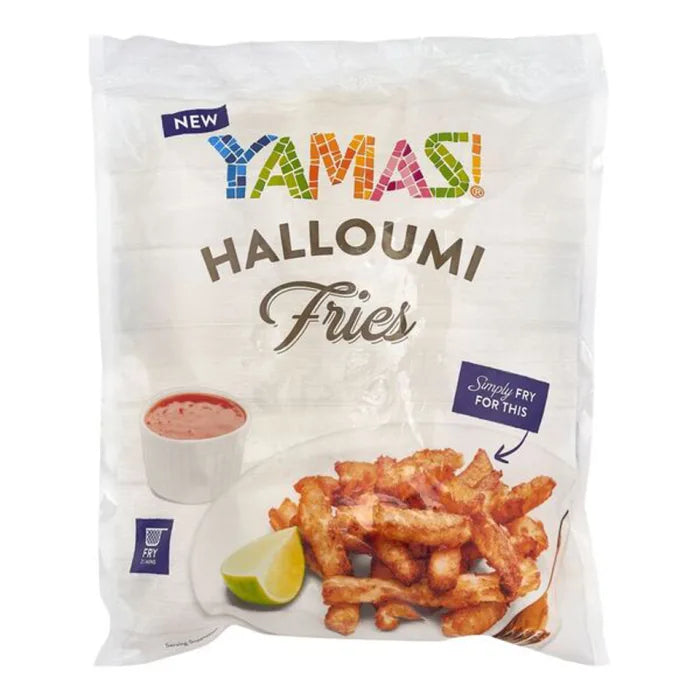 Yamas Frozen Halloumi Fries 1kg-Food