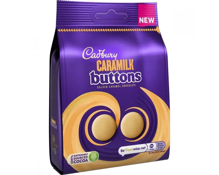 MASСаdbury Caramilk Buttons Chocolate Bag 90g-Food
