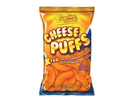 MASCheese Puffs Extra cheesy flavored snack 215g Box of 10-Fd