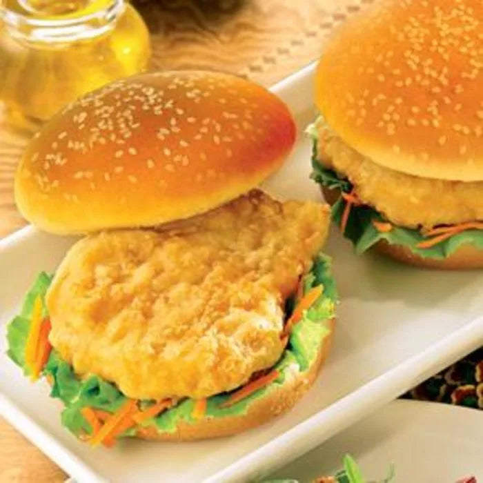 Tyson Halal Battered Chicken Steaks(85g)-3x1.02kg-Food