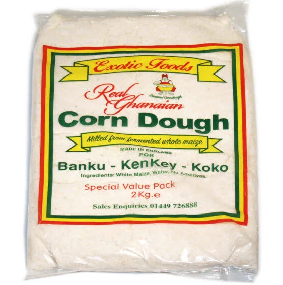 MASCorn Dough Koko Banku Mix 2KG Box-Fd Sales Asetena Pa