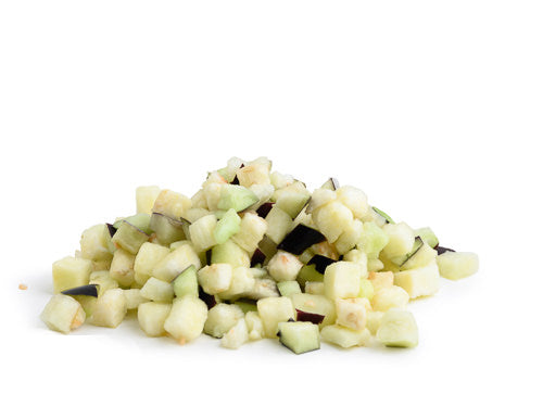 Prepared Aubergine Diced 1kg