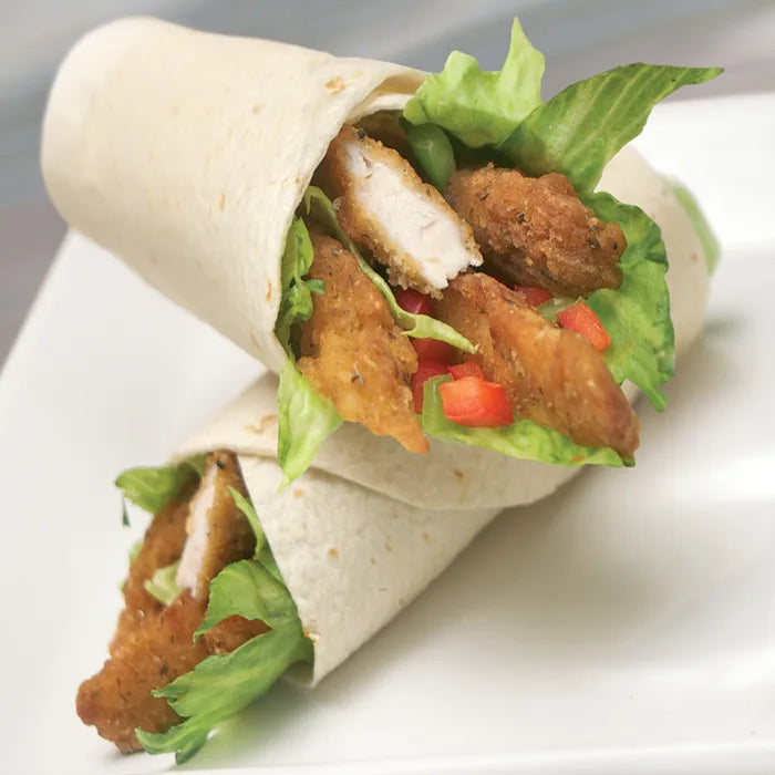 MAS12" Flour Tortilla Wraps 6pc x 12-Food