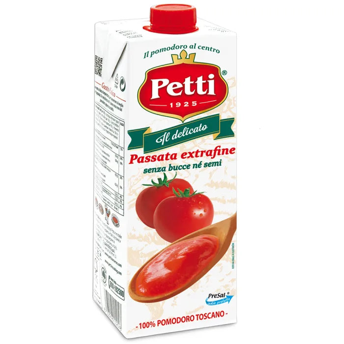 MASPetti Passata Extra Fine TetraBrik 1kg-Food