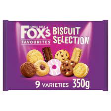 MASFox's Favourites Biscuit Selection 9 Varieties 350g-Food