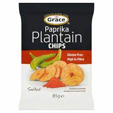MASGrace Plantain Chips Paprika 85g Box of 9-Fd