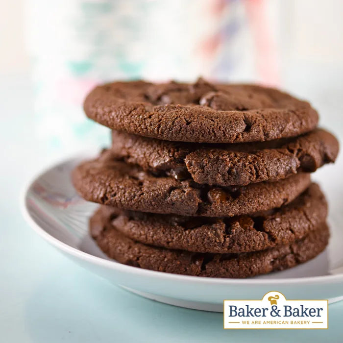 MASBaker & Baker Double Chocolate Cookie Dough- 50g x 90pcs-Food