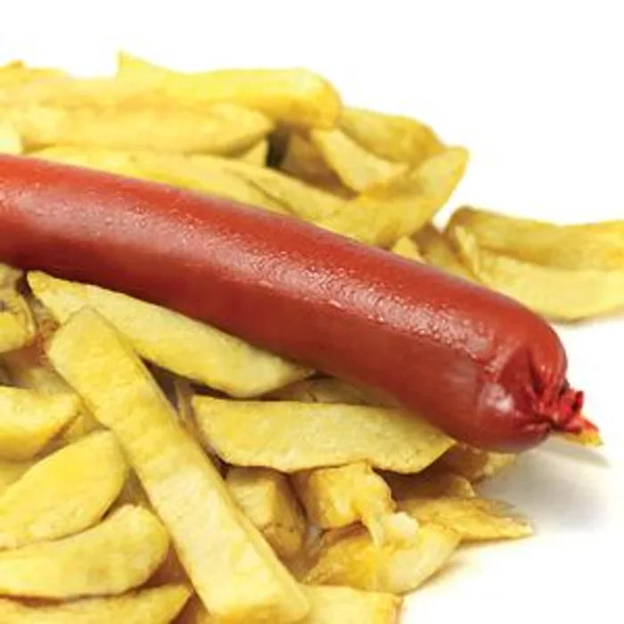 MASCP Jumbo Saveloys-(R/T-36) 1 x 4.08kg-Food Saveloys Asetena Pa