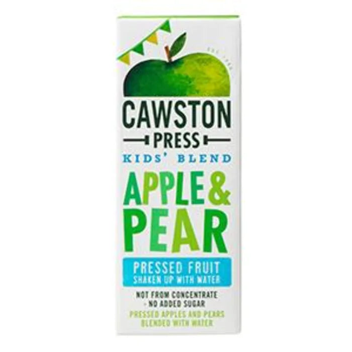 MASCawston Press Kids Carton Apple & Pear 18 x 200ml-Food