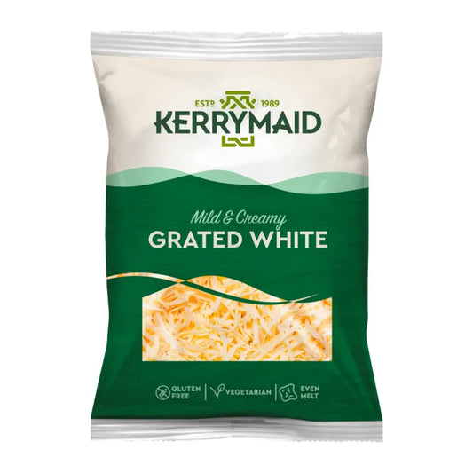 Kerrymaid Grated White Cheese 1 x 2kg