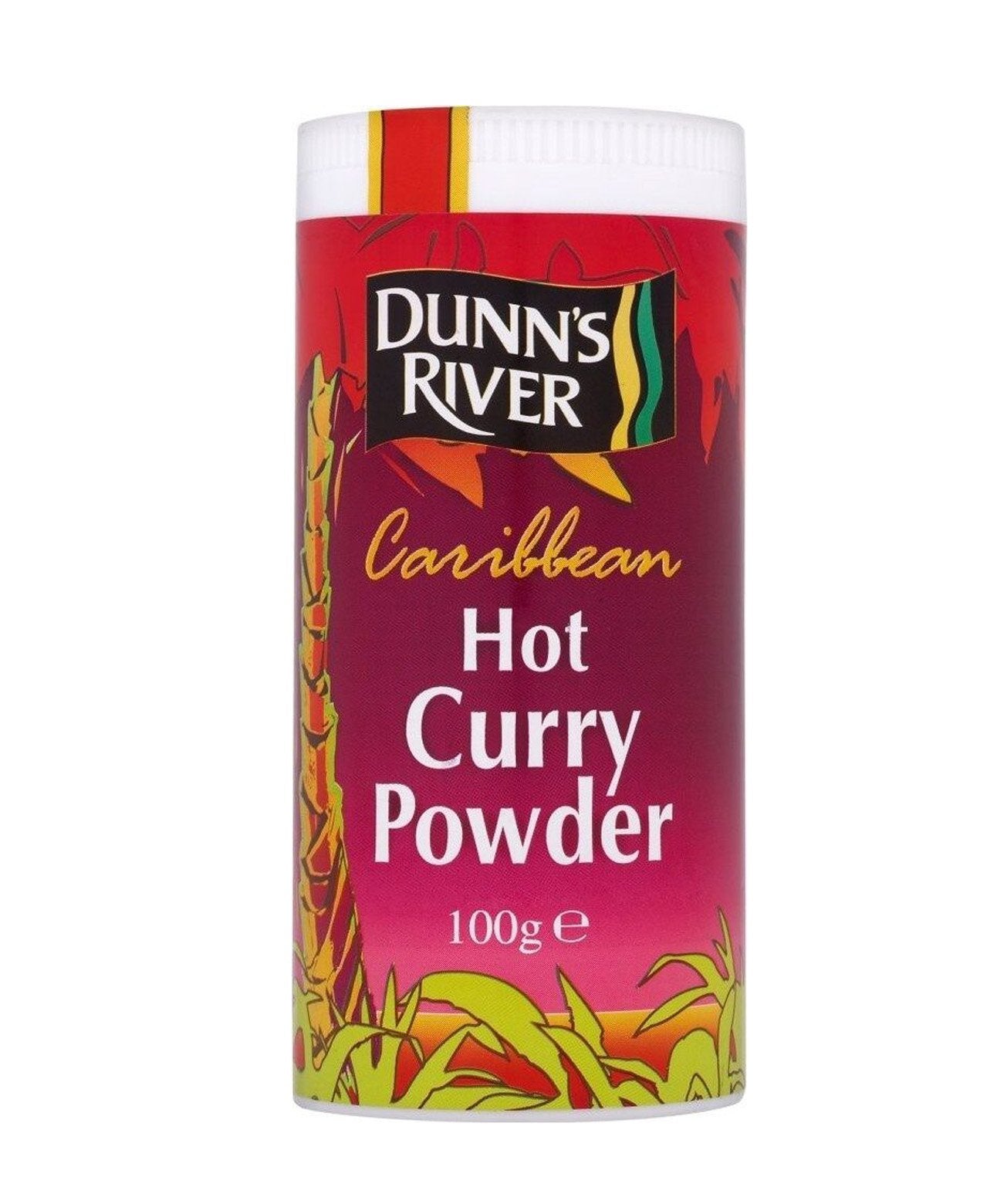 MASDunn's River Hot Curry Powder 100g Box of 12-Fd
