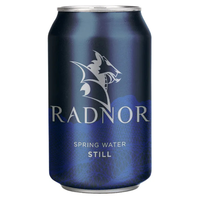 MASRadnor Still Spring Water Can 24 x 330ml-Food