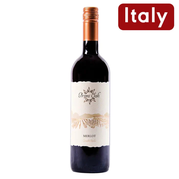 MASPrimi Soli Merlot 6 x 75cl-Food