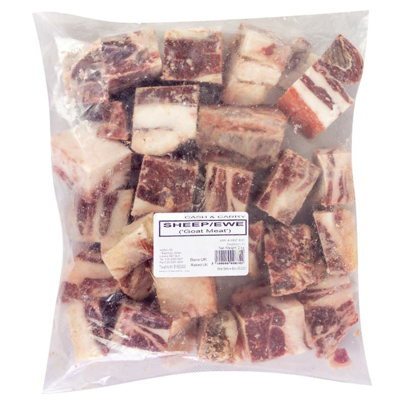 MASFrozen Goat Meat 2kg-Fd Fish, Meat & Poultry Asetena Pa