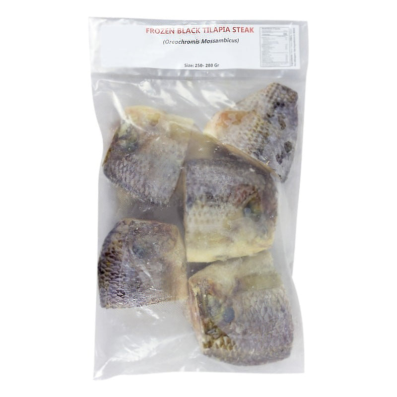 Frozen Tilapia Fish Steak 800g