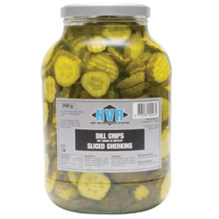 MASConserven Dillchips Sliced Gherkins-1x2.65kg-Food