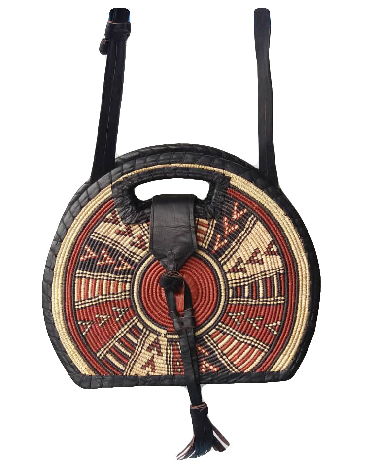 African Tribal art handmade Handbag Cross body Lightweight Multicolor Shoulder Bags