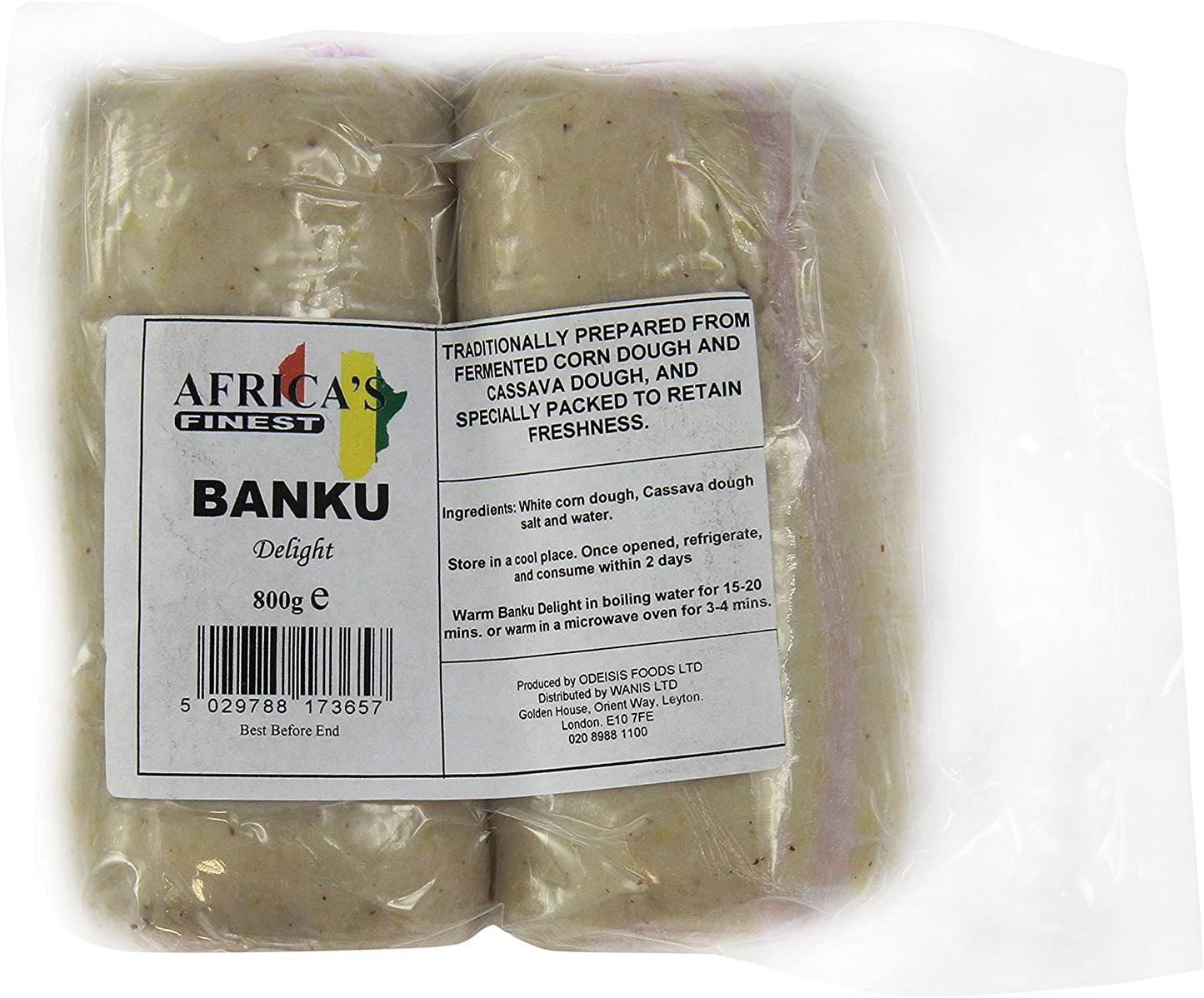 MASAfrica's Finest Banku 800g Box of 12-Fd