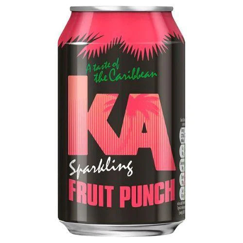 KA Sparkling Fruit Punch 330ml Can-Food