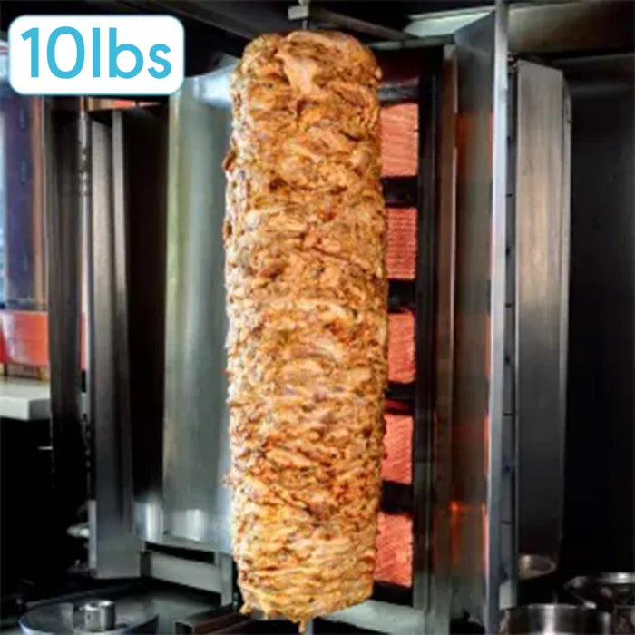 MASHalal Chicken Leg Doner Kebab (10lb) 1 x 4.5kg-Food