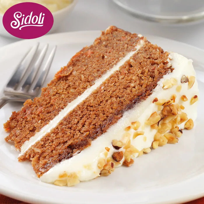 Sidoli Gluten Free Carrot Cake 14 Portions 1.7kg-Food