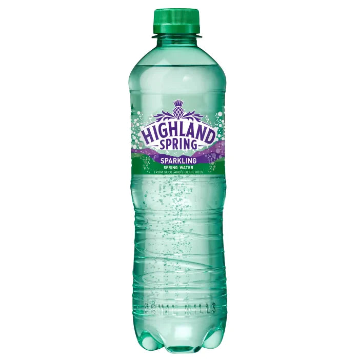 MASHighland Spring Sparkling Water (Plastic Bottles) 24 x 500ml-Food
