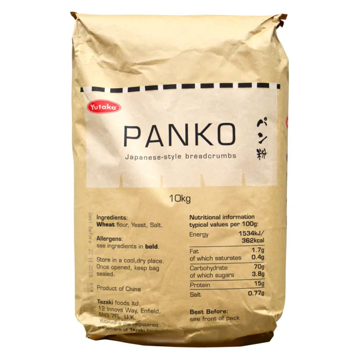 Yutaka Panko Bread Crumbs 1 x 10kg-Food