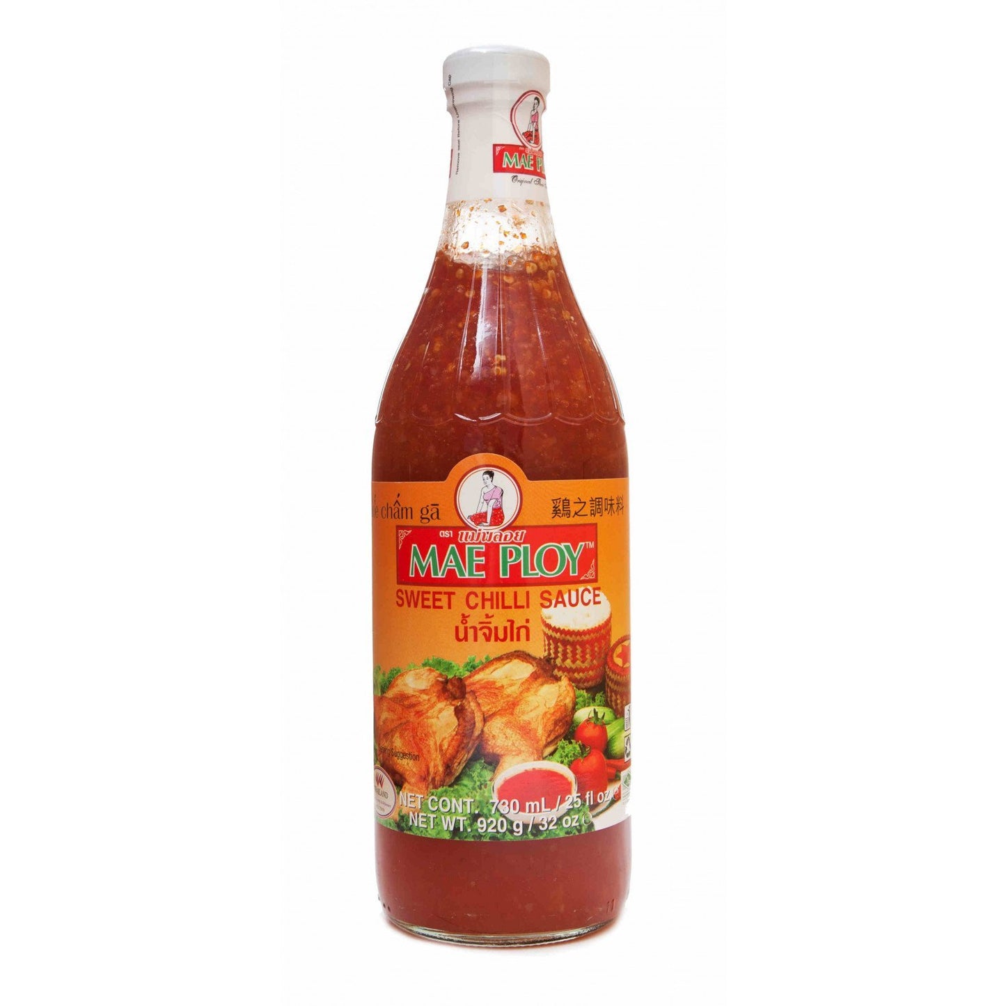 Mae Ploy Sweet Chilli Sauce 730ml Box of 6