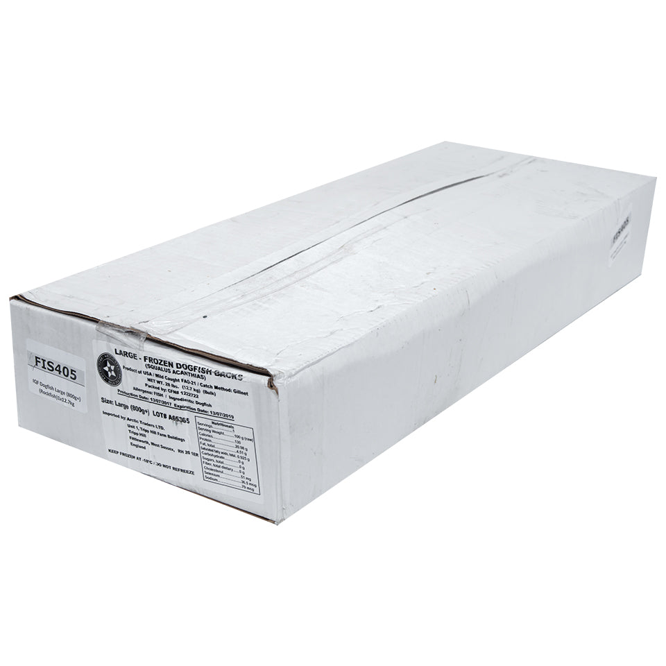MASMSC Arctic Star IQF Dogfish Large (800g+) 1x12.7kg-Food