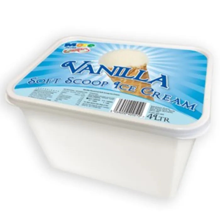 MASMore From Granelli Vanilla Ice Cream 4L-Food