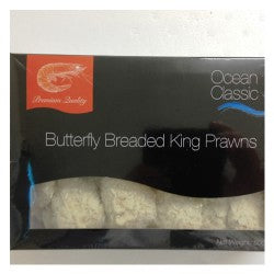 MASOcean Classic Frozen Butterfly Breaded King Prawns 500g-Fd