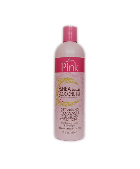 Pink Shea Butter Coconut Oil Detangling Co Wash Cleansing Conditioner