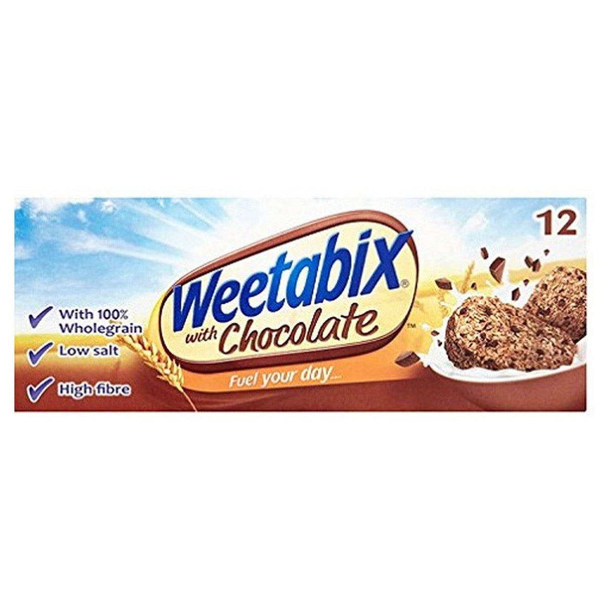 Weetabix Chocolate Cereal 12 Biscuits-Food