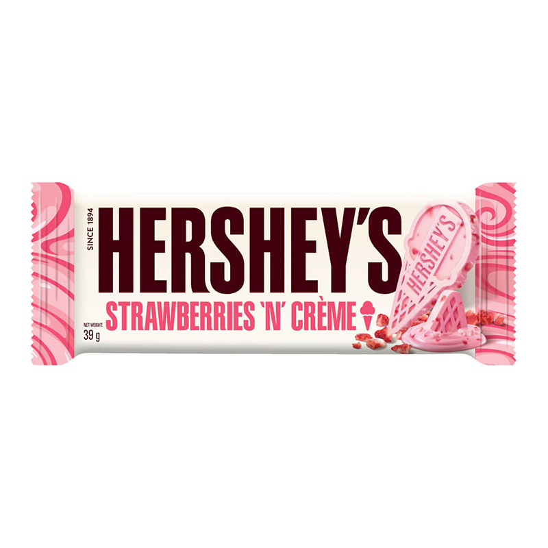 SKHershey’s Strawberries ‘n’ Cream Bar 39g