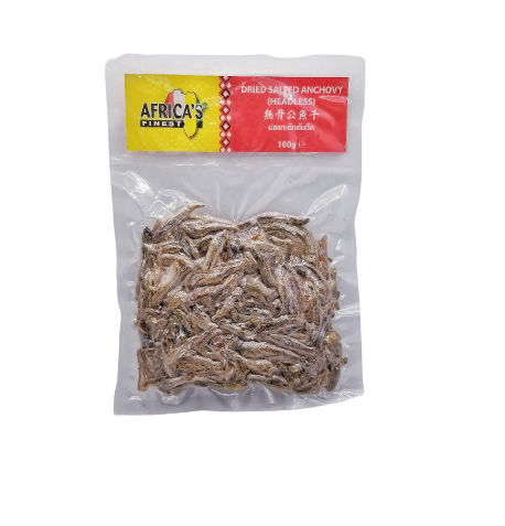 MASAfrica’s Finest Dried Salted Anchovy Headless 100g-Fd