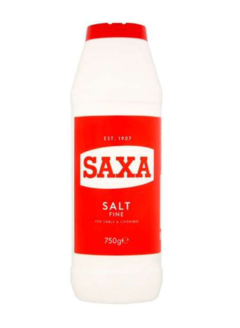MASSaxa Fine Flowing Salt 750g Box of 12-Fd