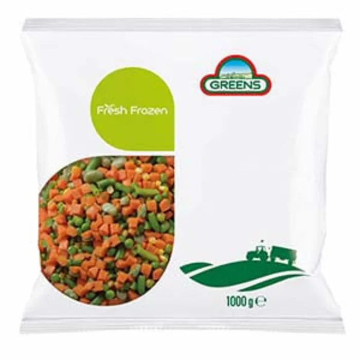 MASGreens Frozen Mix Vegetables (Bags)-1x1kg-Food
