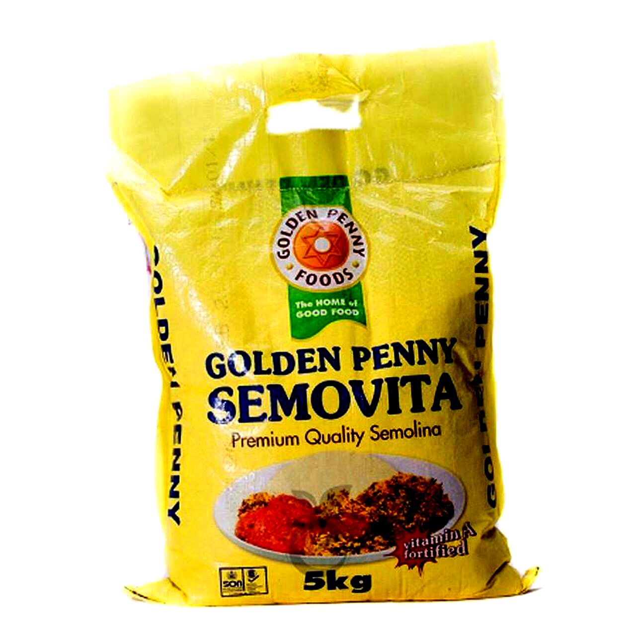 Golden Penny Semovita 5kg Box of 1