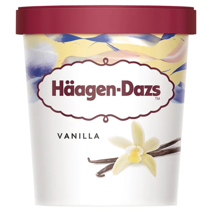 MASHaagen Dazs Vanilla Ice Cream 8pc x 460ml-Food