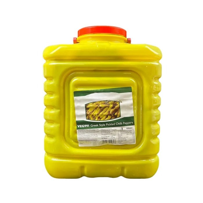 Greek Style Pickled Chilli Peppers 1x12.5kg Sales Asetena Pa